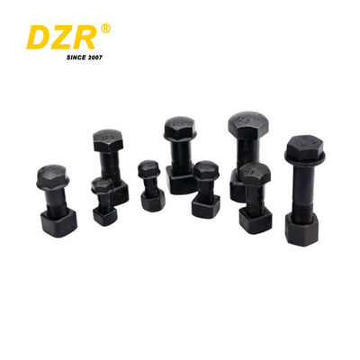 D4D D4E D5 D5B Dozer Track Bolt Shoe Kit 5A4104/1M1408 هکس بولت مغز با پایان ساده