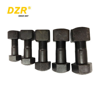 D4D D4E D5 D5B Dozer Track Bolt Shoe Kit 5A4104/1M1408 هکس بولت مغز با پایان ساده