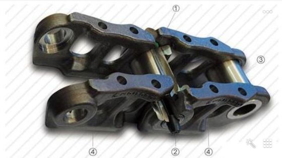 40Mn2/45L ماشین آلات سنگین ساخت و ساز حفاری زنجیره ای قطعات 20y-32-00013