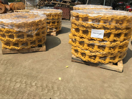 6Y5407 زنجیره ی مسیر/روابط مسیر برای بولدوزر D5G قطعه ی جایگزین سیاه یا زرد