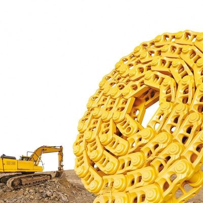 40MN 38link รองเท้าสแตนเลสขนาด 400 มม รถขุดขนาดเล็ก Ex50 รถสแตนเลส