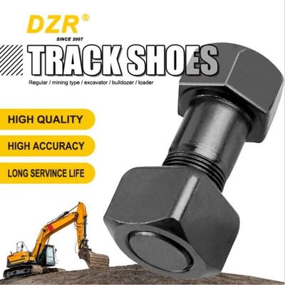4K7038/7K2017 Dozer Hex Screw Bolt قوية ودائمة لأحذية المسار / لوحات