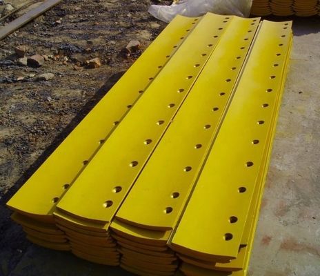 Crafted Yellow Motor Grader Blade Cutting Edge/Blade for Grader Heat Treatment