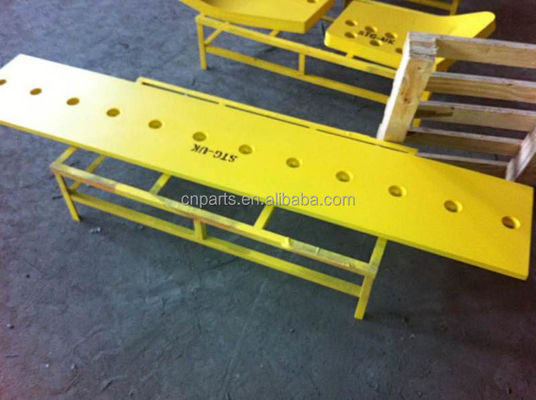 Crafted Yellow Motor Grader Blade Cutting Edge/Blade for Grader Heat Treatment