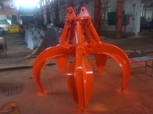 گره چرخنده حفاری برای 3-6 تن گره سنگ / چوب گره سیاه و آبی