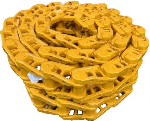Montagem de cadeia de trilhos do Dozer D50 preto com tecnologia avançada e fundição de forja