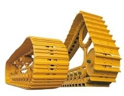 8190MK Undercarriage Track Shoe Group with Forging/Casting Technique in Black or Yellow