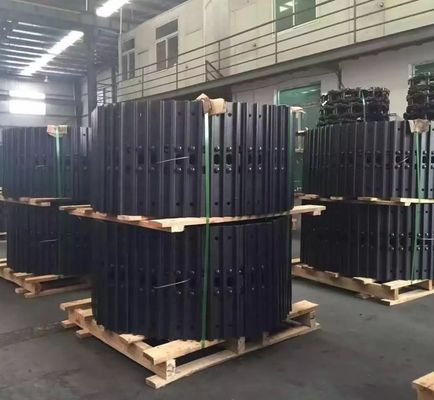 Komatzus Pc10 Pc12 Pc20-8 مینی Excavator کفش های فولادی Assy با پایان صاف