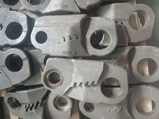 Forging Casting Excavator Chain Bolt with HRC42-50 Surface Hardness