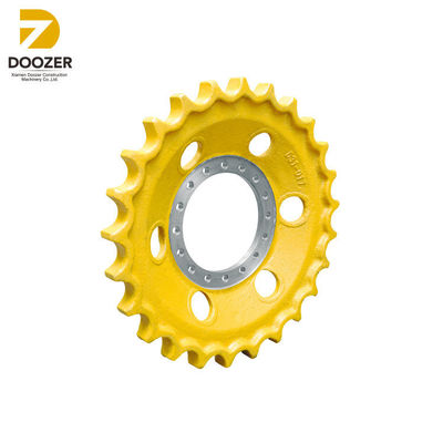 BD2G 55333-09910 Mitsubishi Bulldozer / Excavator Drive Sprocket with Forging Technique
