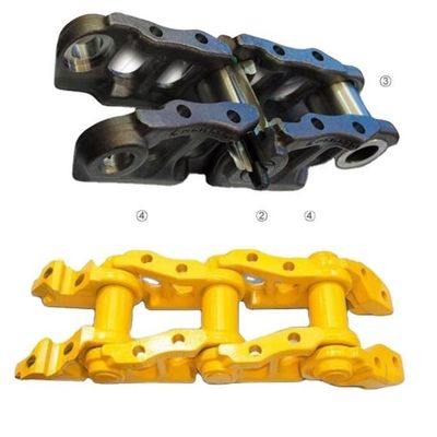 Smooth Black or Yellow SK100 Track Group for Excavator and Bulldozer Master Chains