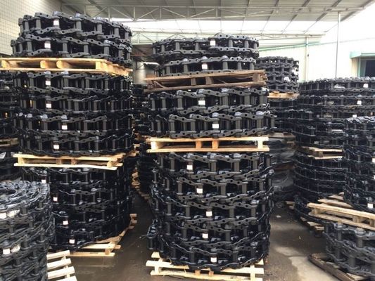 Smooth Finish Track Shoe Group Undercarriage 8190MK Track Link with Shoes Track Chain Link Assy