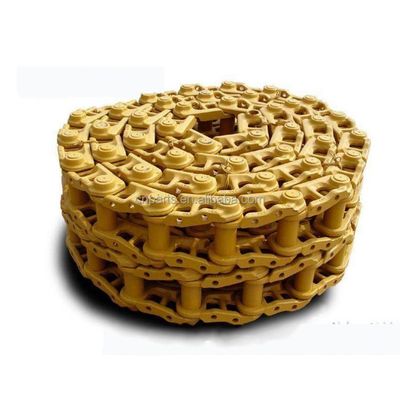 Black and Yellow Track Chain for SK200 Link E200 Assy D6 Design