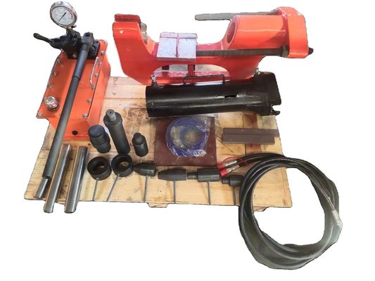 Pressa portatile per la sostituzione del collegamento di rotaia per escavatori rapidi 100T 150T 200T