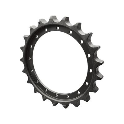 Customized 50Mn Bulldozer Sprocket for D4D 7K2514 4V4107 Chain Surface Hardness HRC50-56