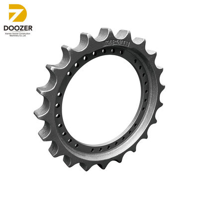 Customized 50Mn Bulldozer Sprocket for D4D 7K2514 4V4107 Chain Surface Hardness HRC50-56