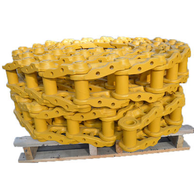 Black or Yellow Lubricated Chain and Track Link Dozer Undercarriage Parts for D6C D6D