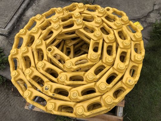 Black or Yellow Lubricated Chain and Track Link Dozer Undercarriage Parts for D6C D6D