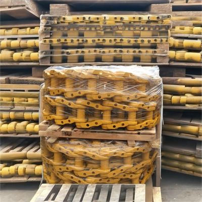 Μαύρο Κίτρινο CR5534 CR5545 Bulldozer Track Link Chain Για τον John 850JLGP
