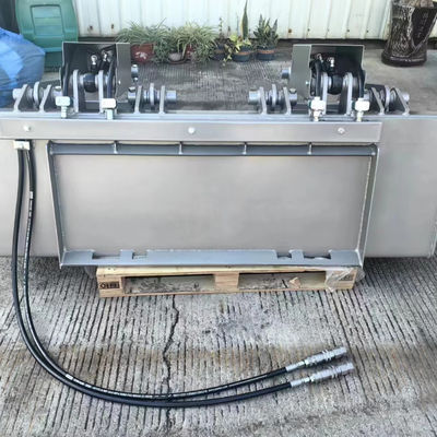 建設機械部品 重石バケツ 高さ520mmベルト組立