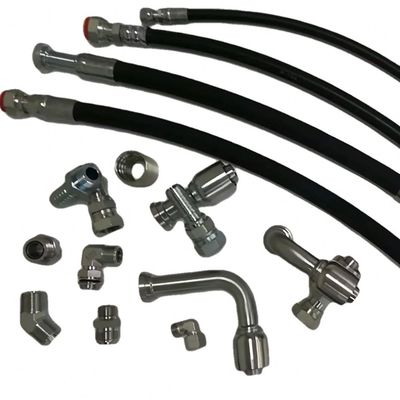 100 X Gh 781-6 Twin Flexible Forklift Hydraulic Hose High Pressure Crimping Machine เครื่องบดดันสูง