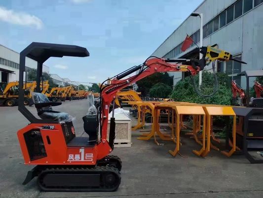 DOOZERのミニ掘削機は 建設に革命をもたらし 時速128kmで掘り出す