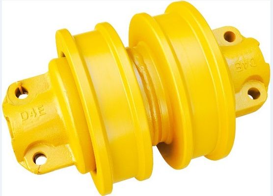 โรลเลอร์สาย D4C สีเหลืองสําหรับ Dozer D4D/D4E 6T9887 6T9883 9P4218 9P4213 ความแข็ง HRC52-58