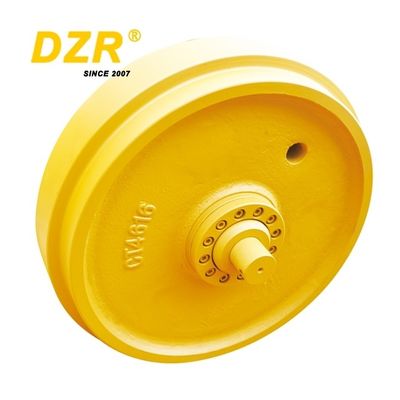 Özel Sarı veya Siyah 40SiMnTi/40Mn2 Buldozer Alt Yolu Parçaları Ön Idler