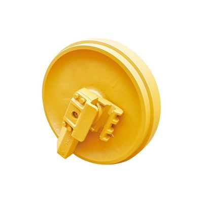 Yellow or Black Customized 40SiMnTi/40Mn2 Front Idler Wheel for D65-12 Bulldozer
