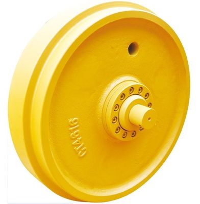 الدعم عبر الإنترنت D4H Dozer Idler Assembly 7T4400 صياغة الصب الجبهة المسار العاطل