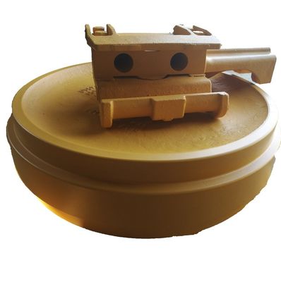 الدعم عبر الإنترنت D4H Dozer Idler Assembly 7T4400 صياغة الصب الجبهة المسار العاطل