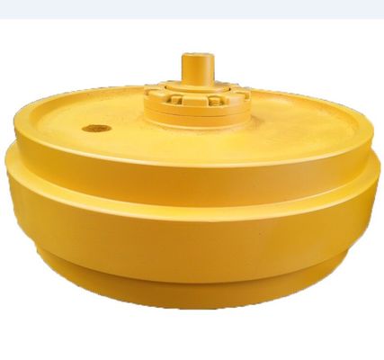 الدعم عبر الإنترنت D4H Dozer Idler Assembly 7T4400 صياغة الصب الجبهة المسار العاطل