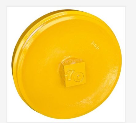 الدعم عبر الإنترنت D4H Dozer Idler Assembly 7T4400 صياغة الصب الجبهة المسار العاطل