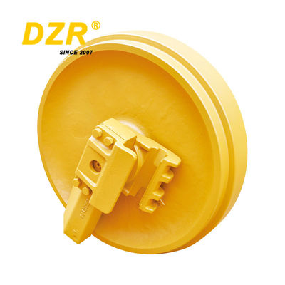 SK50 Excavator Undercarriage Spare Parts Front Roller Idler Wheel Forging Technique