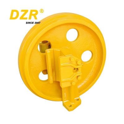 SK50 Excavator Undercarriage Spare Parts Front Roller Idler Wheel Forging Technique