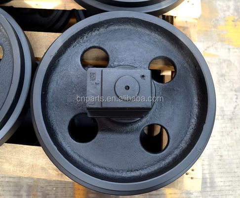SK50 Excavator Undercarriage Spare Parts Front Roller Idler Wheel Forging Technique