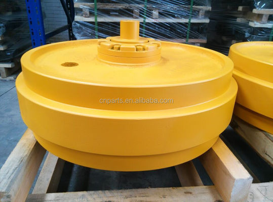 مجموعه JD450H Dozer Front Idler با رنگ سیاه / زرد و تکنیک ریخته گری