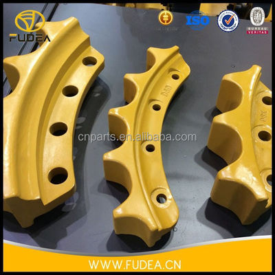 Dispositivo de engrenagem de engrenagem de engrenagem de escavadeira D6D de segmento liso com dureza de superfície de profundidade de 4 mm-10 mm