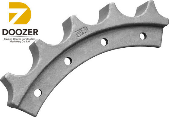 Dispositivo de engrenagem de engrenagem de engrenagem de escavadeira D6D de segmento liso com dureza de superfície de profundidade de 4 mm-10 mm