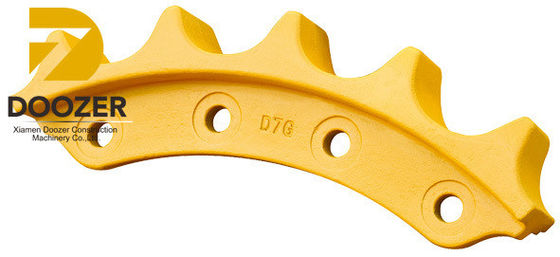 Dispositivo de engrenagem de engrenagem de engrenagem de escavadeira D6D de segmento liso com dureza de superfície de profundidade de 4 mm-10 mm