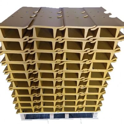 Energy Mining Bulldozer Track Pad with Triple Grousers Track Shoe and Rubber Pad
