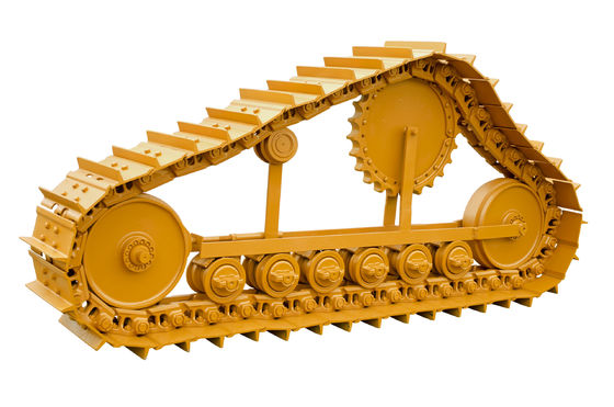 Smooth Finishing Excavator Track Links Chains and Plate Assembly for SK100 Track Group