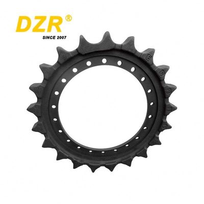 40SiMnTi 50Mn 40Mn 45MN pc120-5 Undercarrige Sprocket with Surface Hardness HRC50-56