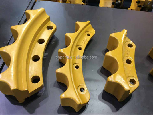 40SiMnTi / 50Mn / 40Mn / 45MN pc120-5 สปรอคเกตรถยนต์สําหรับเครื่องจักรก่อสร้าง
