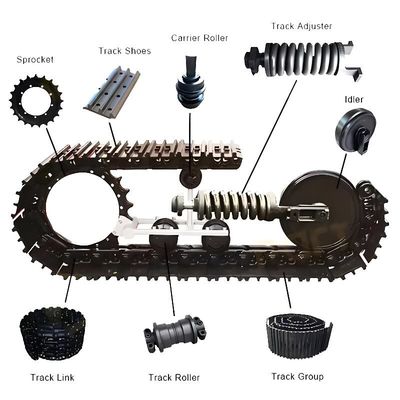 پیوند ردیاب حفاری قابل تنظیم با کفش Assy برای مدل های مختلف حفاری