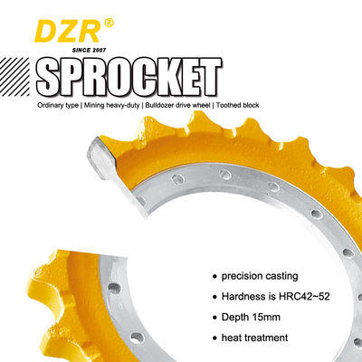 D9R 8-12mm HRC53-57 Τμήμα προβολέα εκσκαφέα για ανταλλακτικά κατασκευαστικών μηχανών