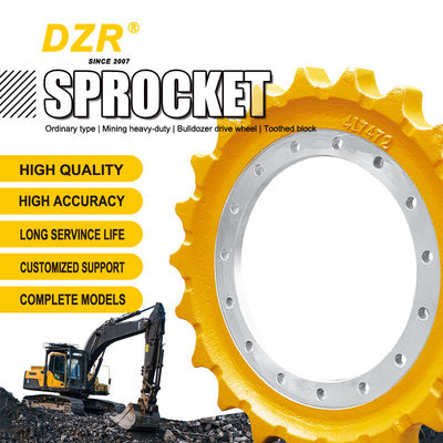 D9R 8-12mm HRC53-57 Τμήμα προβολέα εκσκαφέα για ανταλλακτικά κατασκευαστικών μηχανών