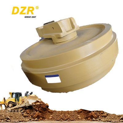 DX380 Bulldozer Front Idler Excavator Dozer Parts Front Idler per parti del carro