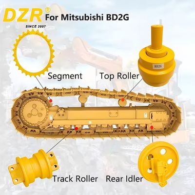 مجموعة كاملة للسيارة لشركة Mitsubishi BD2G جميع السلسلة العلوية للسكك الحديدية العاطلة قطعة العجلة لقطع الغيار للسيارة