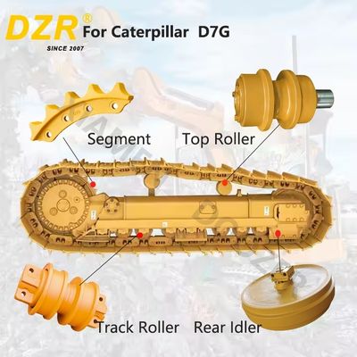 CAT D7G 全シリーズ トップ・トラック・ロール・アイダー・プロケット・セグメント